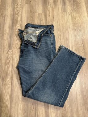 Levis 505 Mens Jeans Medium Wash Blue 44x32